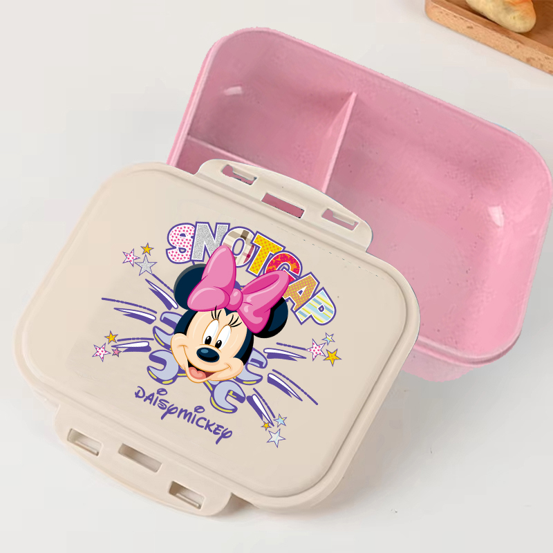 Food Storage Ideas - Minnie Mouse Pink Disney Cartoon Lunch