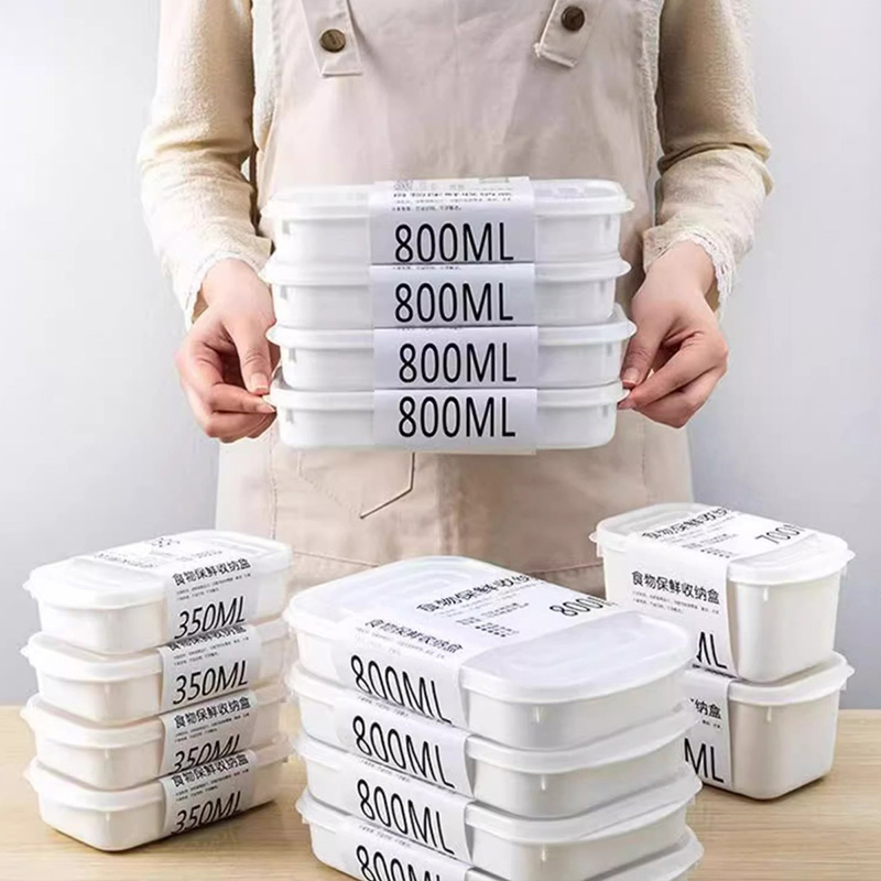 Food Storage Lunch Box - 2PCS Food Vegetable Storage Container Meat