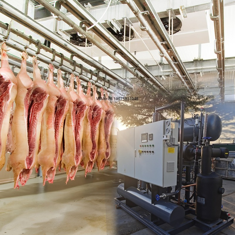 Food Storage In Room - Cold Storage Room Slaughter House Refrigeration
