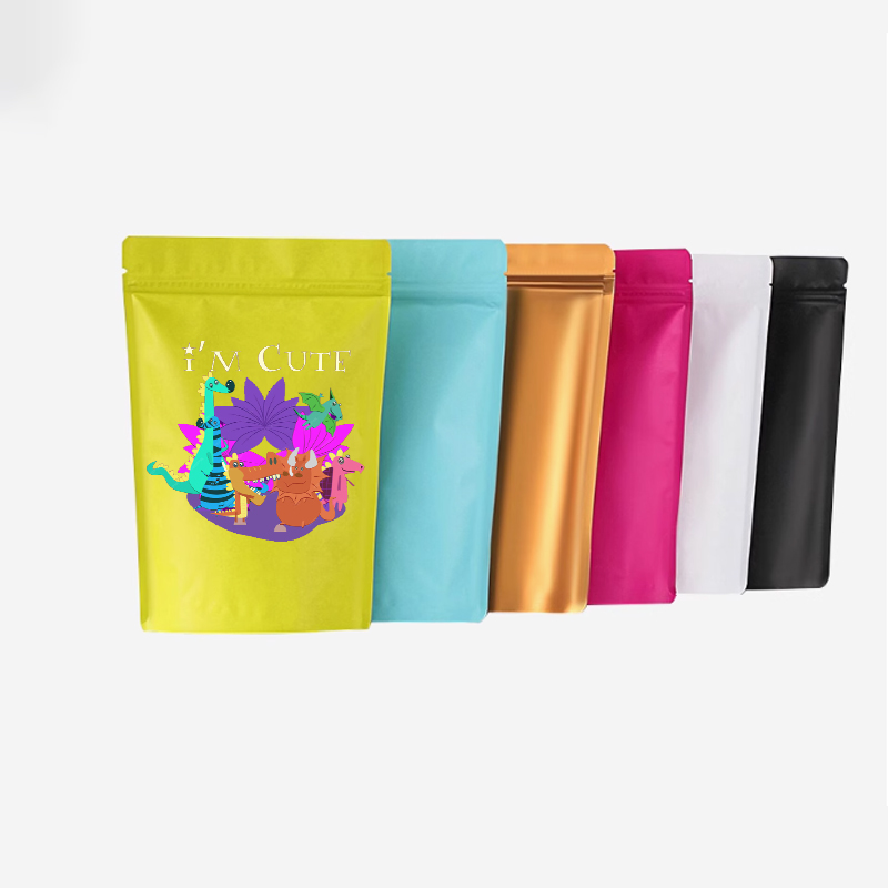 Zebra Food Storage - Print Logo Standing Aluminum foil Zipper