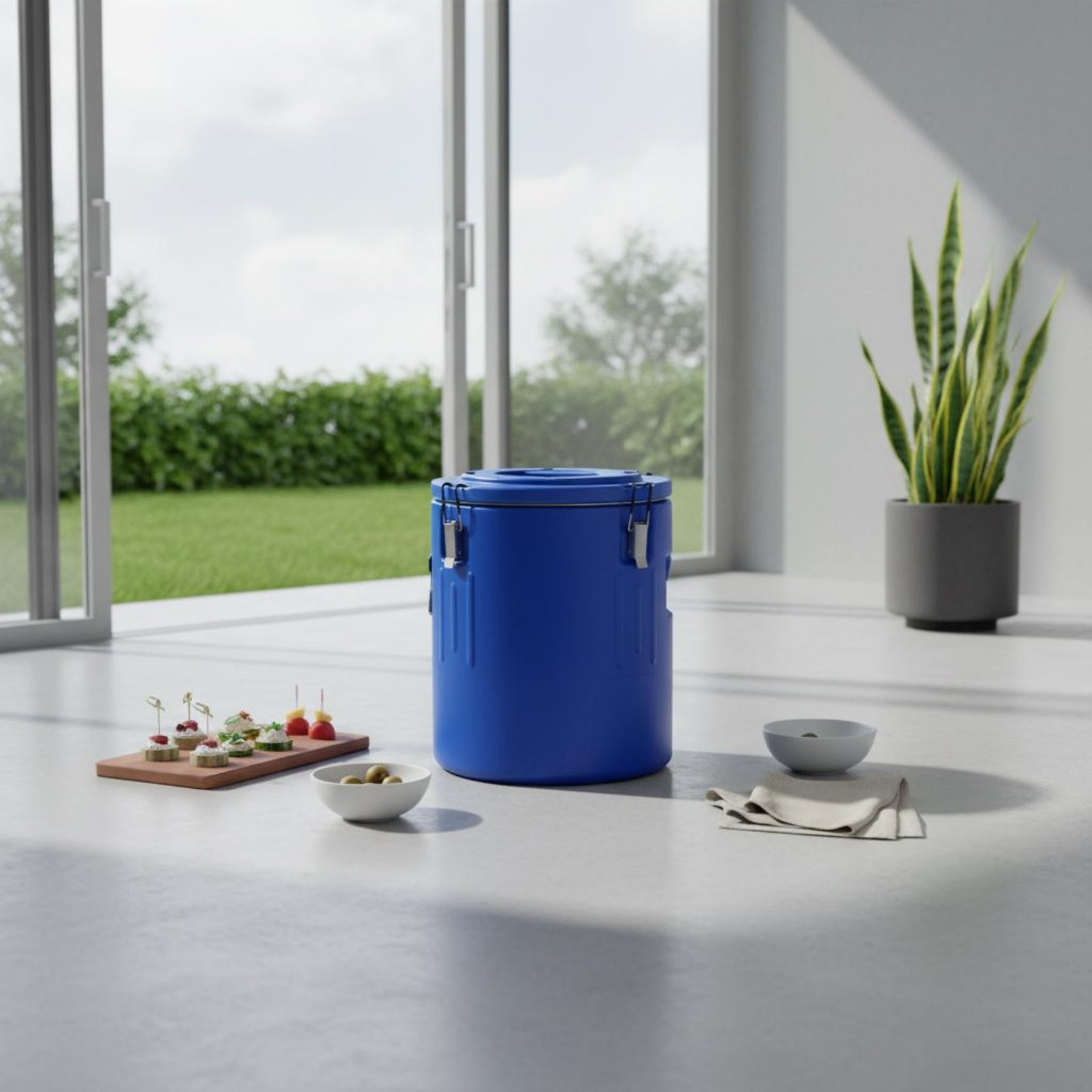 Food Storage And Containers - 4 Pieces Transport Insulated Container Commercial