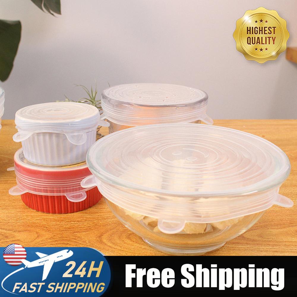 Silicone Stretch Lid - Silicone Stretch Lid Reusable Silicone Cover