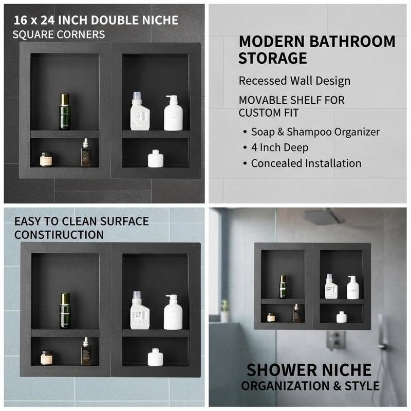 Recessed Wall Storage 16x24 +  - Food Storage Unit review and price