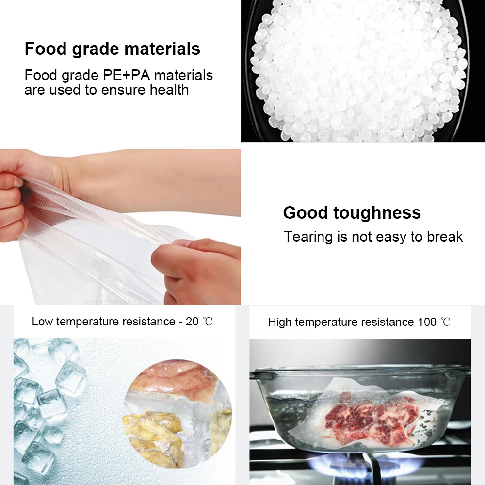 100PCS Vacuum Packaging Bags F - Food Storage Vacuum review and price