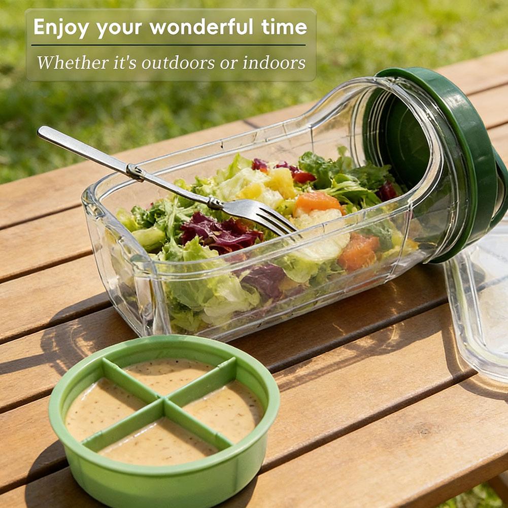 Portable Salad Container Jar w - Salad Dressing Bottle review and price
