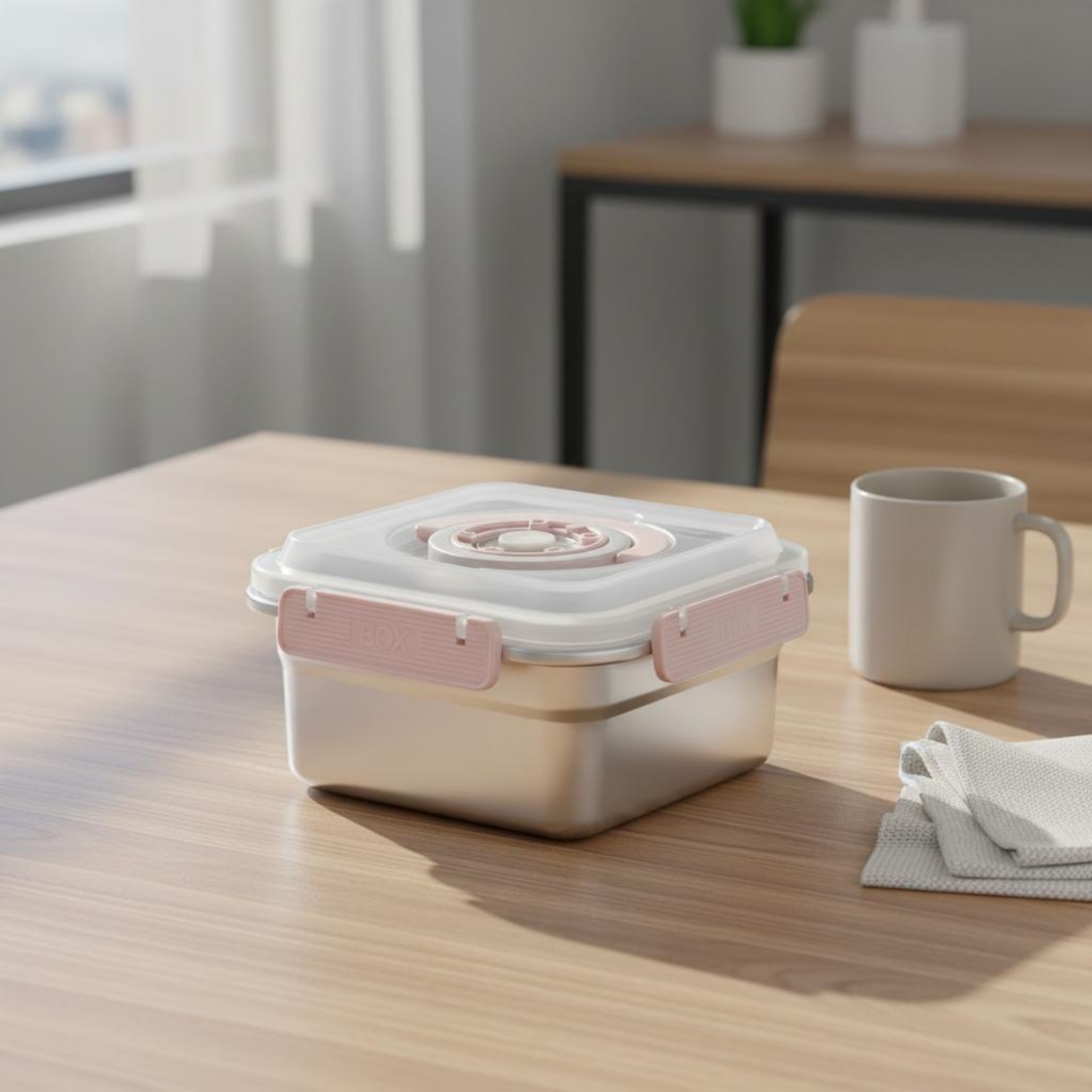 3 Pieces Stainless Steel Food  - Food Storage Lunch Box review and price