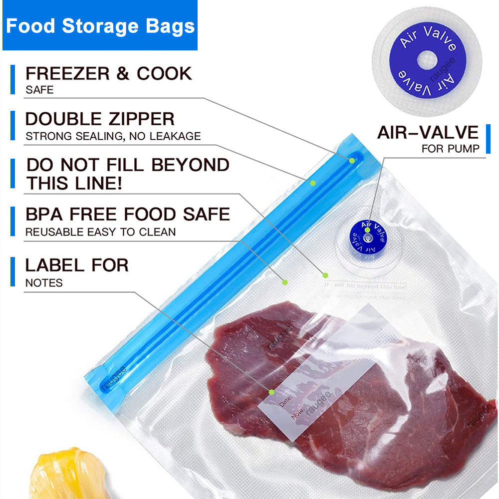 Vacuum Bags Reusable Food Vacu - Food Storage Vacuum review and price