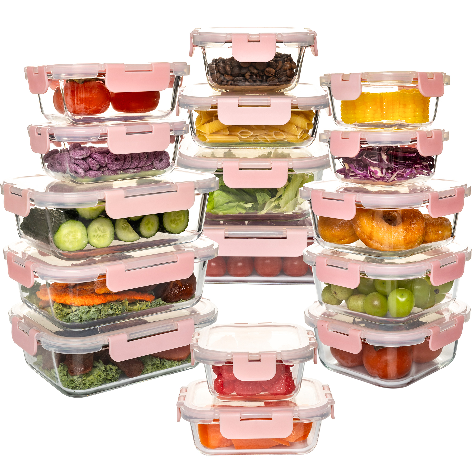 16-Piece Glass Food Storage Co - Food Storage Ideas review and price