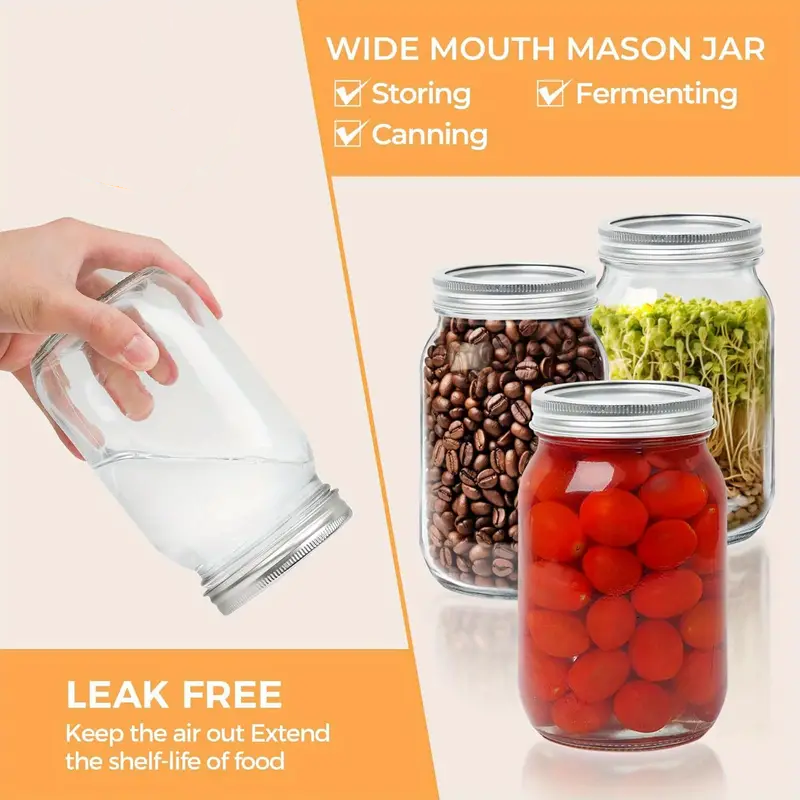 6Pcs, 12Pcs, 500Ml/16Oz, Glass - Salad Dressing Bottle review and price