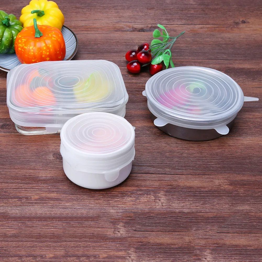 2PCS Silicone Covers Adaptable - Silicone Stretch Lid review and price