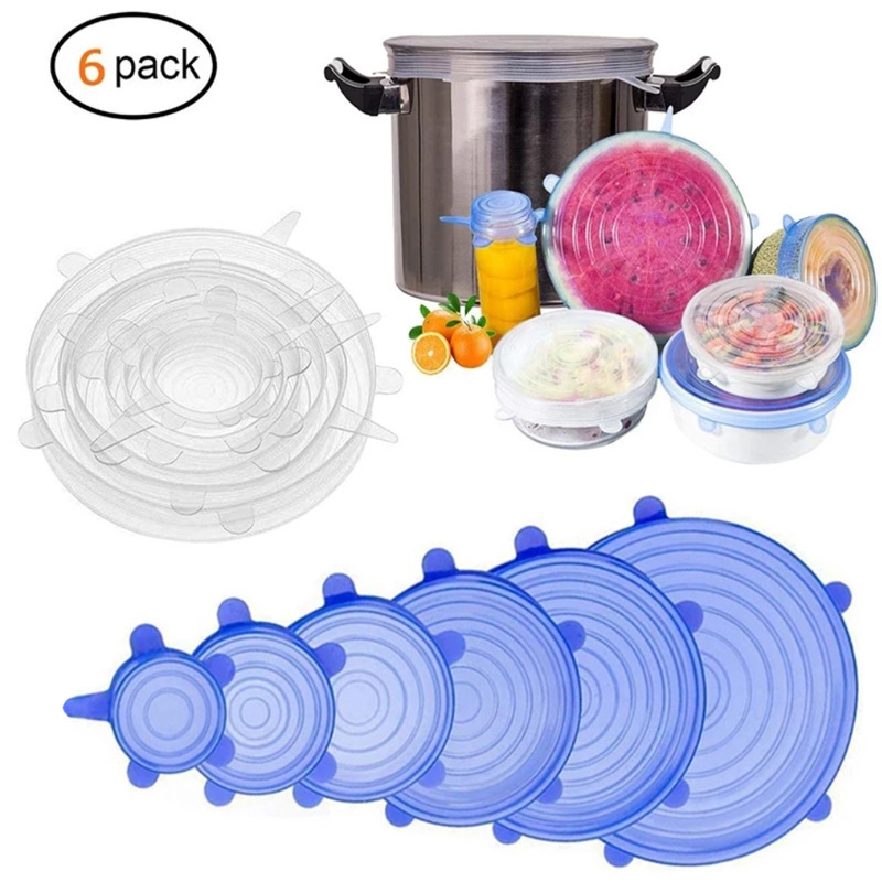 6PCS Stretch Silicone Covers S - Silicone Stretch Lid review and price