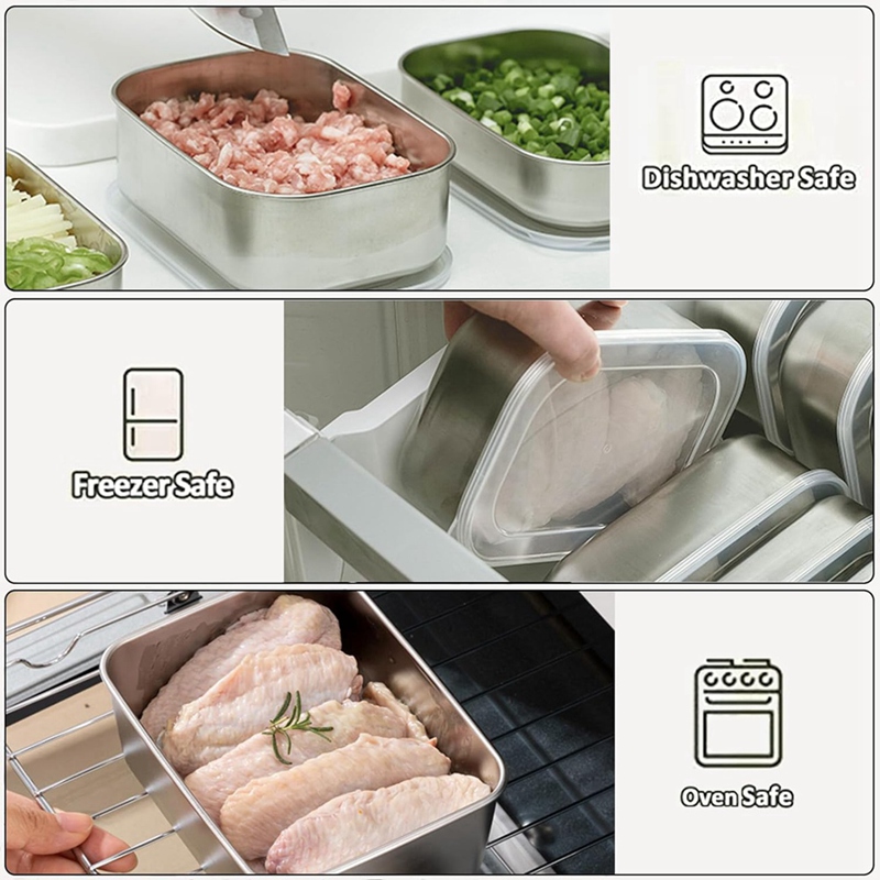 Stainless Steel Containers for - Food Storage And Containers review and price