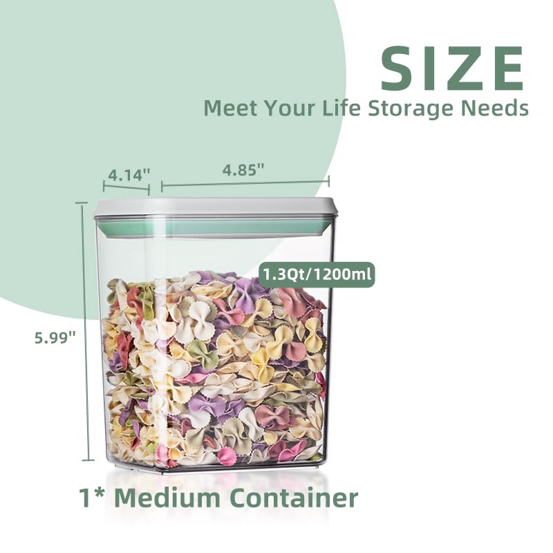 Ankou 3Pcs 1.2L Pop Airtight F - Food Storage Ideas review and price
