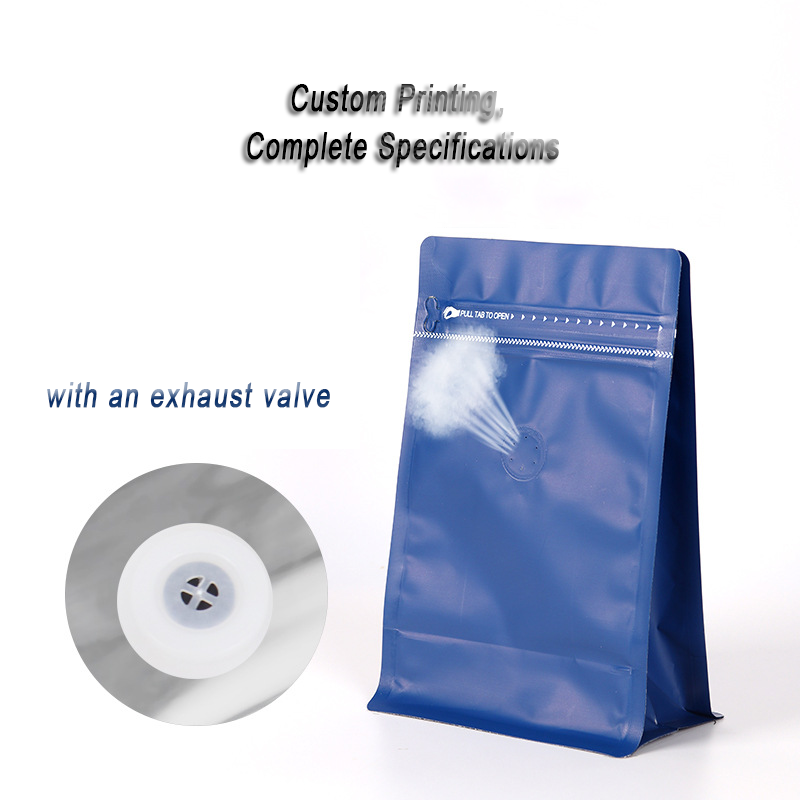 Custom Coffee Bags With Valve  - Zebra Food Storage review and price