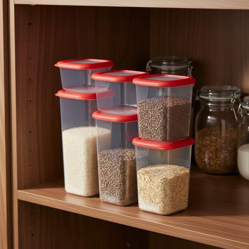 6 Pieces Airtight Food Storage - Food Storage Design review and price