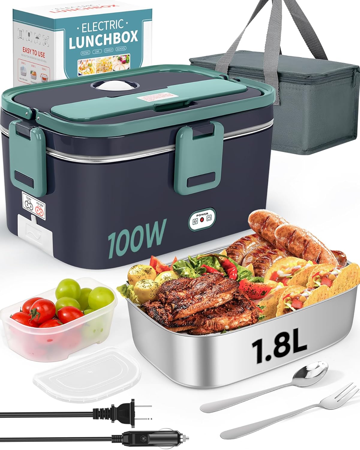 2025 New Non-Water-Filling Car - Food Storage Box Stainless Steel review and price
