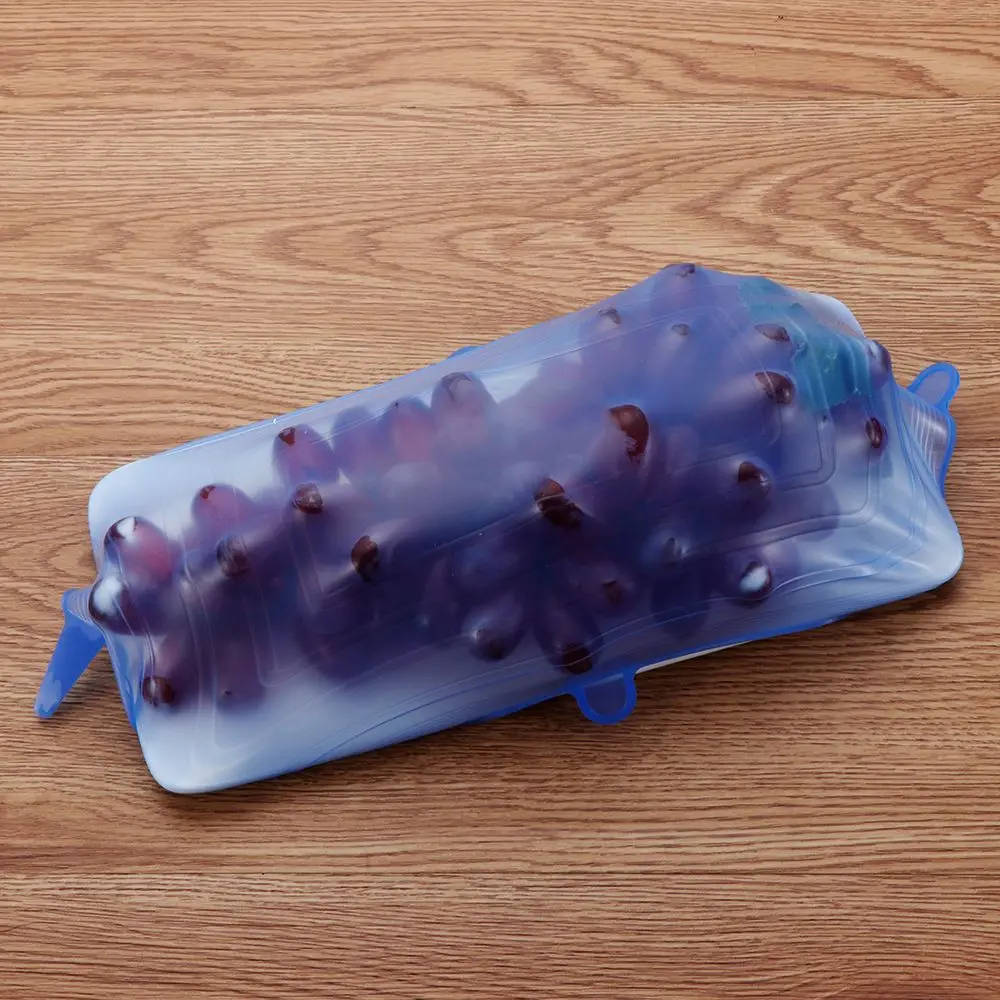 4 Color Kitchen Tools Food Fre - Silicone Stretch Lid review and price