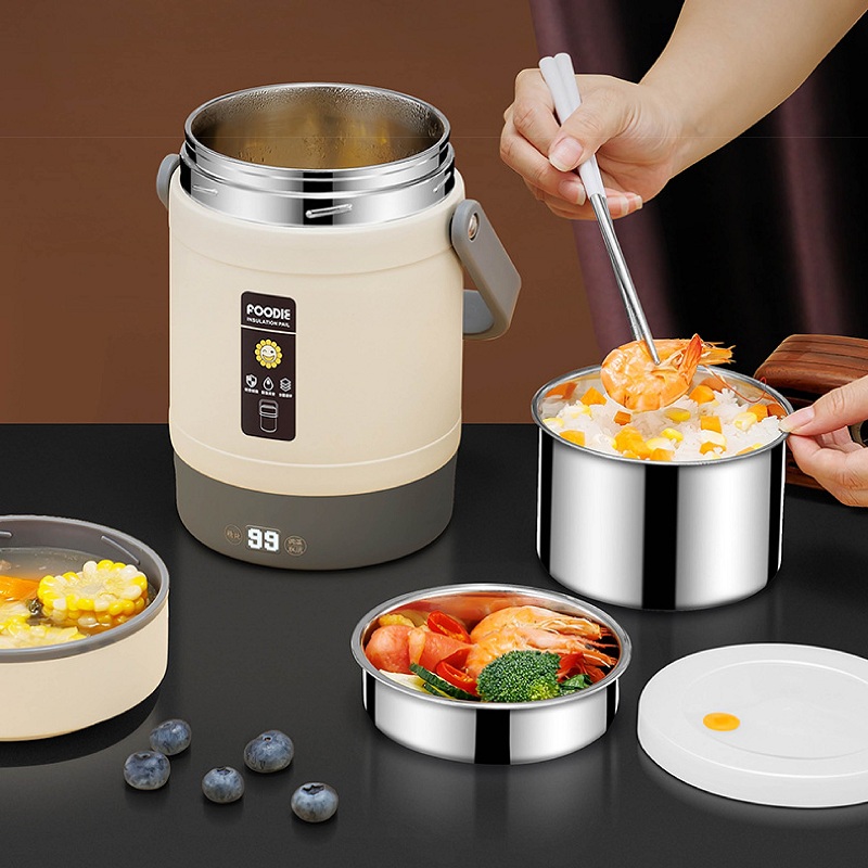 12V Car Electric Lunch Box Por - Food Storage Box Stainless Steel review and price