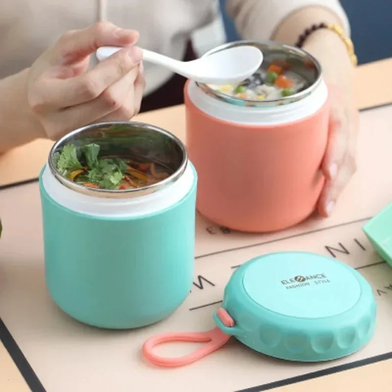 Lunch Box Food Thermal Jar Ins - Food Storage Aluminum review and price
