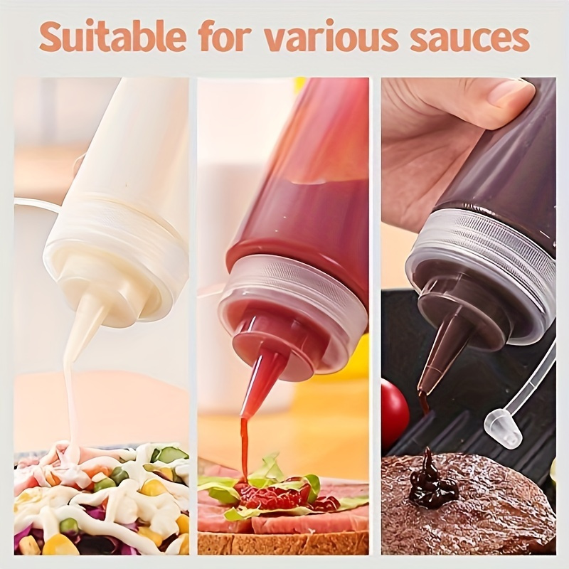 3pcs  Condiment Squeeze Bottle - Salad Dressing Bottle review and price