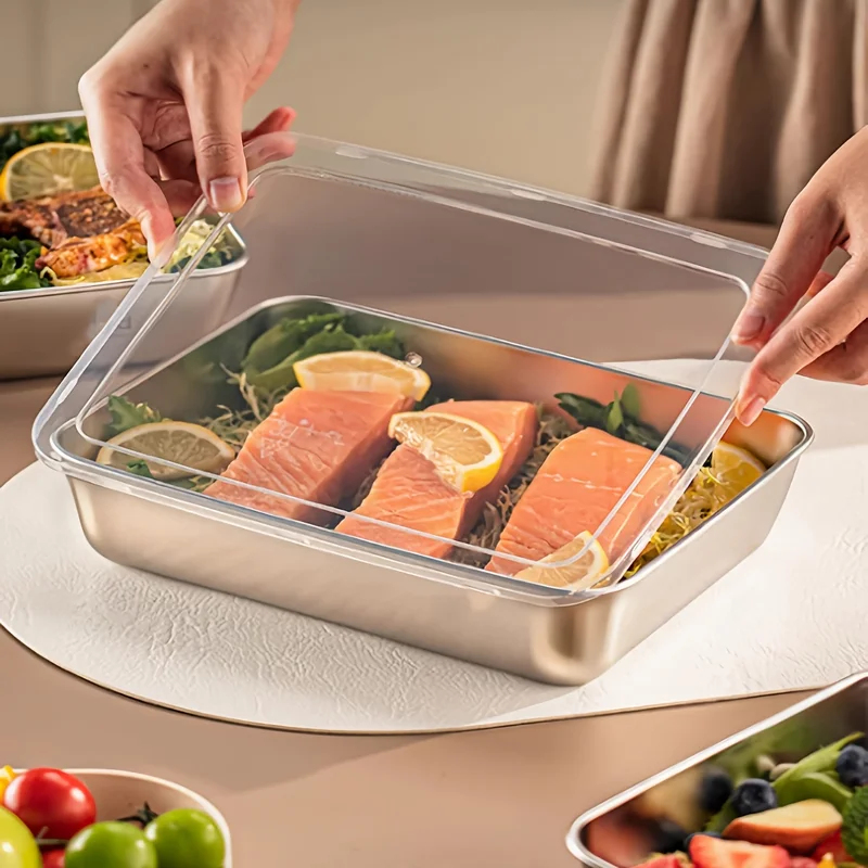 3pcs Stainless Steel Food Cont - Food Storage Lunch Box review and price