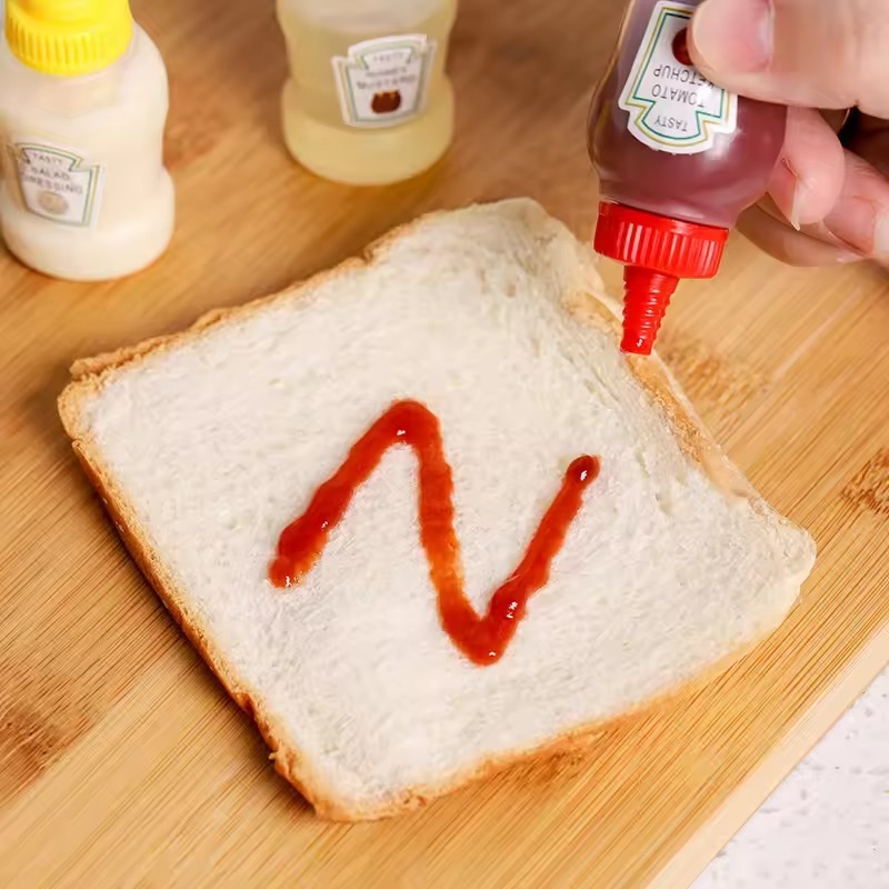 4/8/12PCS Mini Condiment Squee - Salad Dressing Bottle review and price