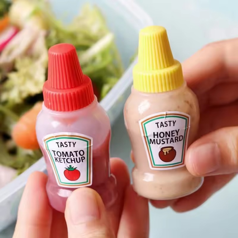 4/8/12PCS Mini Condiment Squee - Salad Dressing Bottle review and price