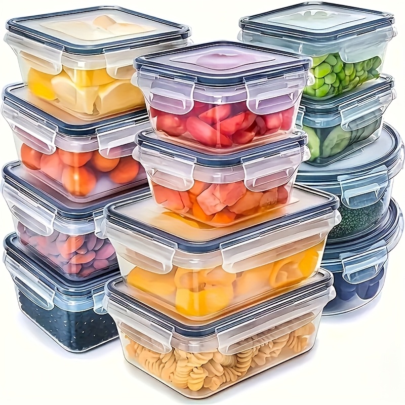 8Pcs Set Includes 4 Containers - Food Storage Ideas review and price