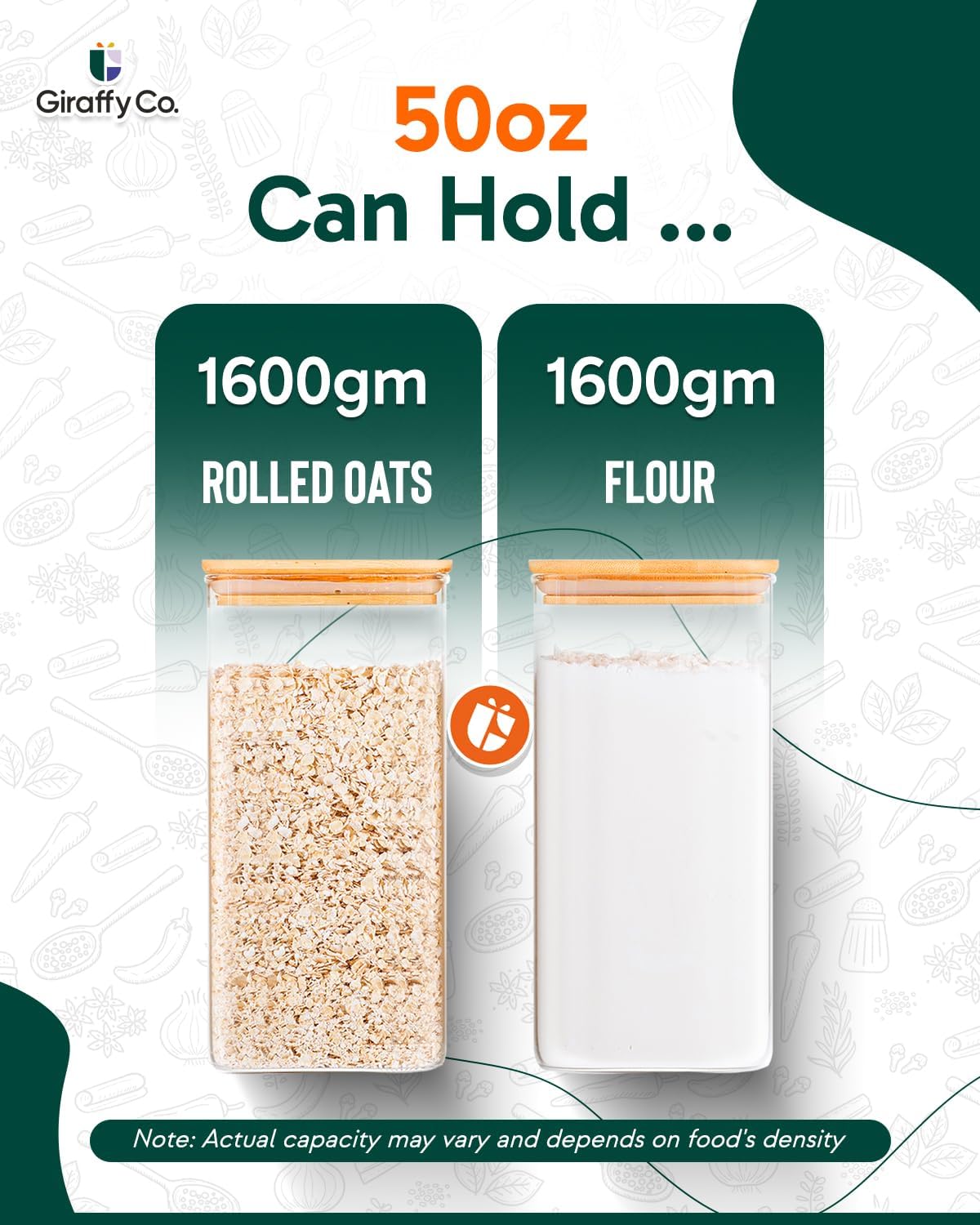 Glass Food Storage Jars with A - Food Storage And Containers review and price