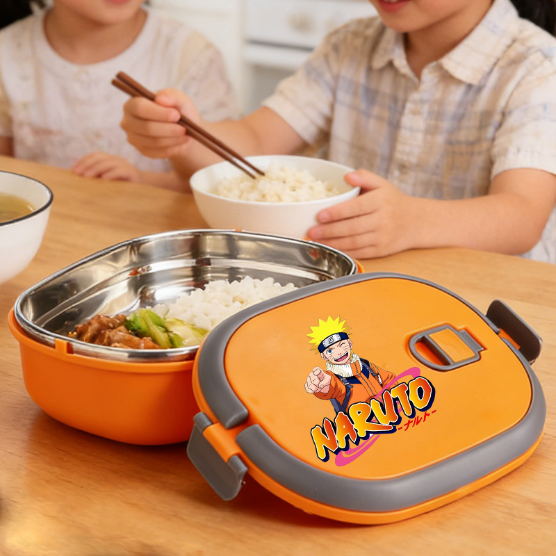 Anime Naruto Boy Lunch Boxes M - Food Storage In Room review and price