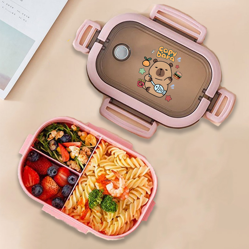 Capybara Bento Lunch Box Anime - Food Storage And Containers review and price