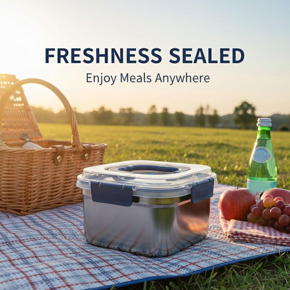 Stainless Steel Portable Lunch - Food Storage Box Stainless Steel review and price