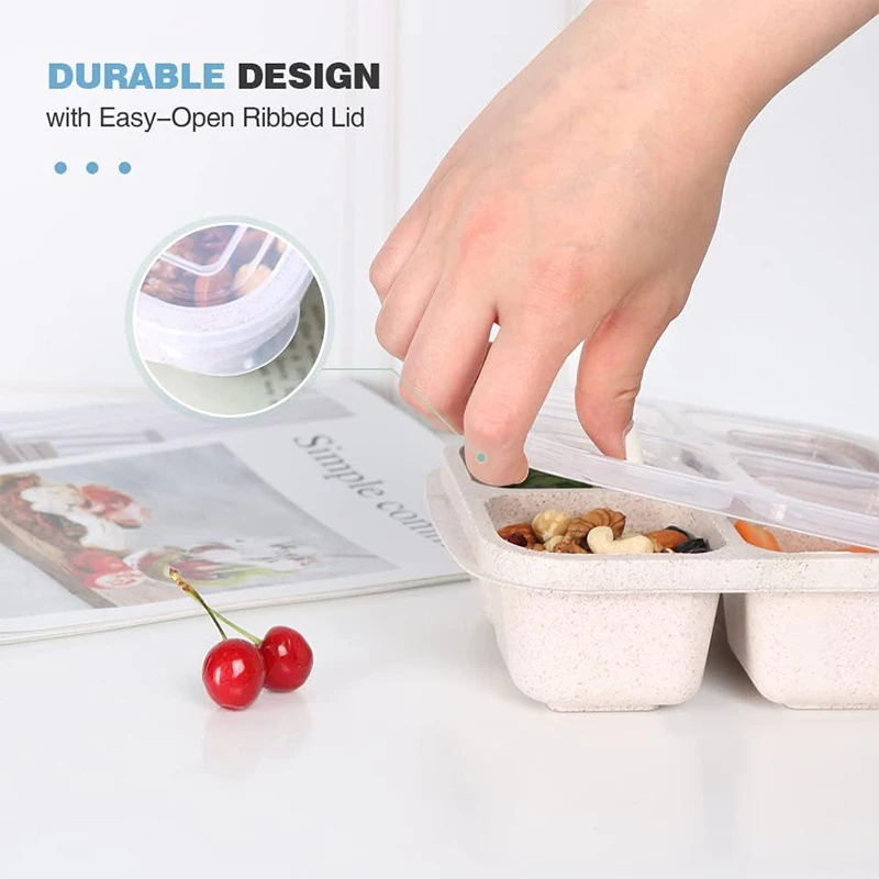 4 Grids Food Storage Box Porta - Food Storage Ideas review and price