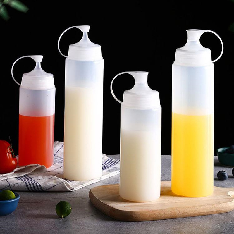 💖350/450/600ML Squeeze Sauce B - Salad Dressing Bottle review and price