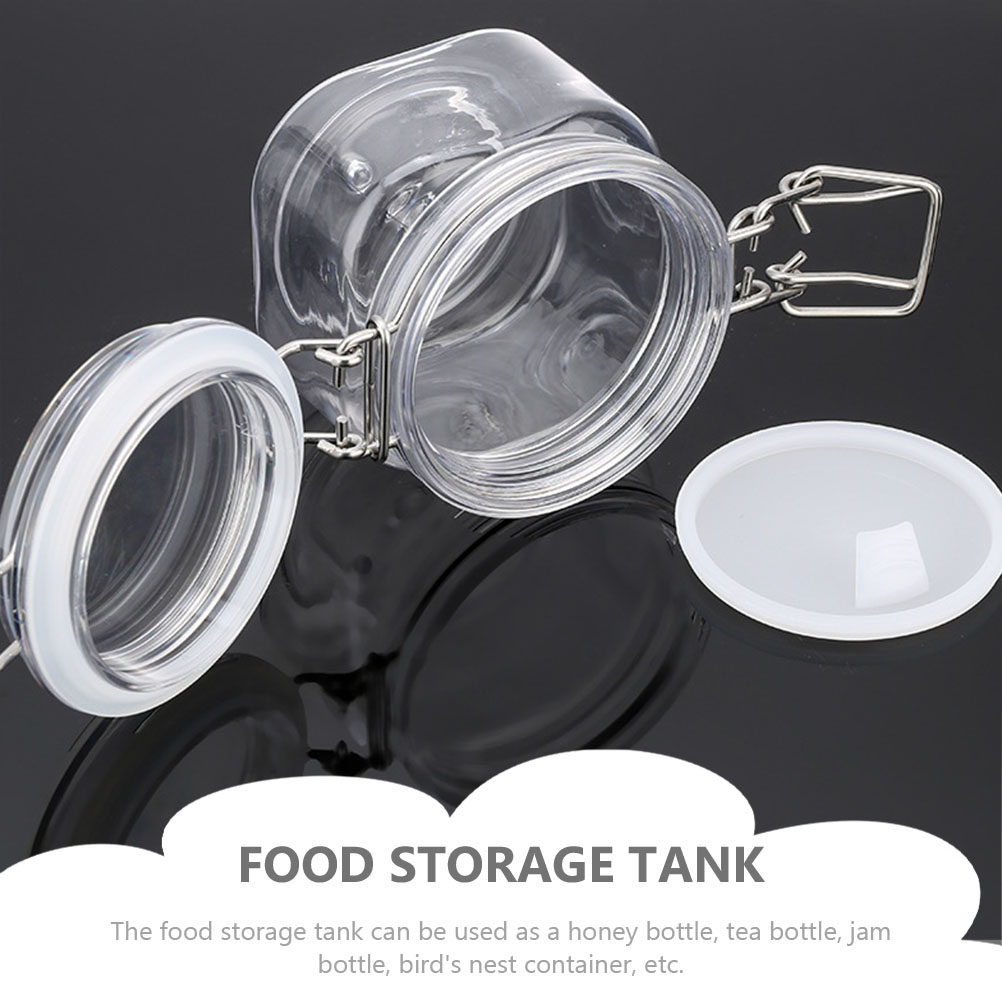 2Pcs Sealed Storage Jars Trans - Food Storage And Containers review and price