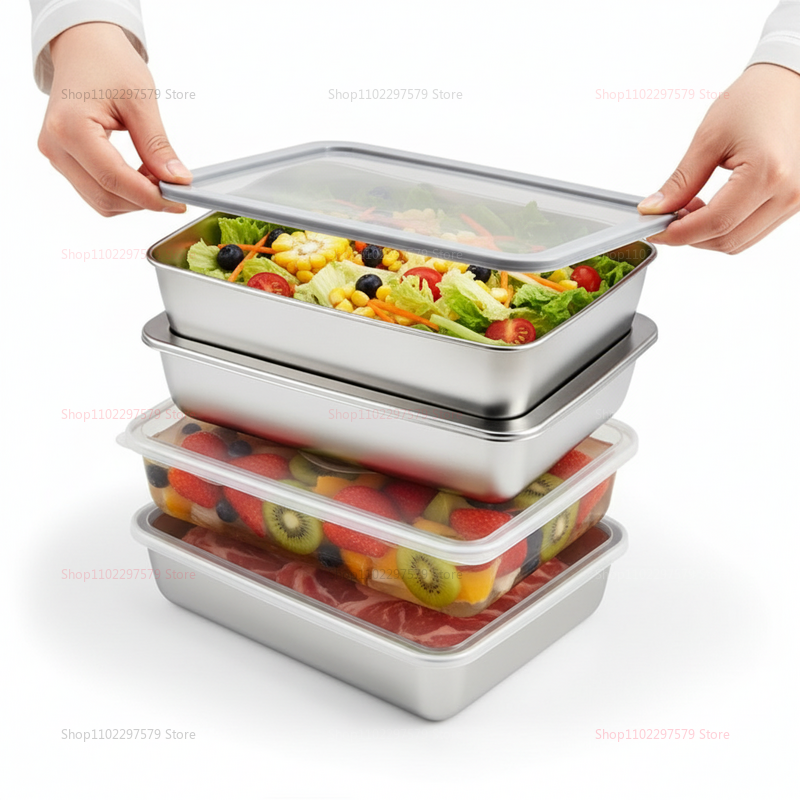 Plate Stainless Steel Food Con - Food Storage Box Stainless Steel review and price