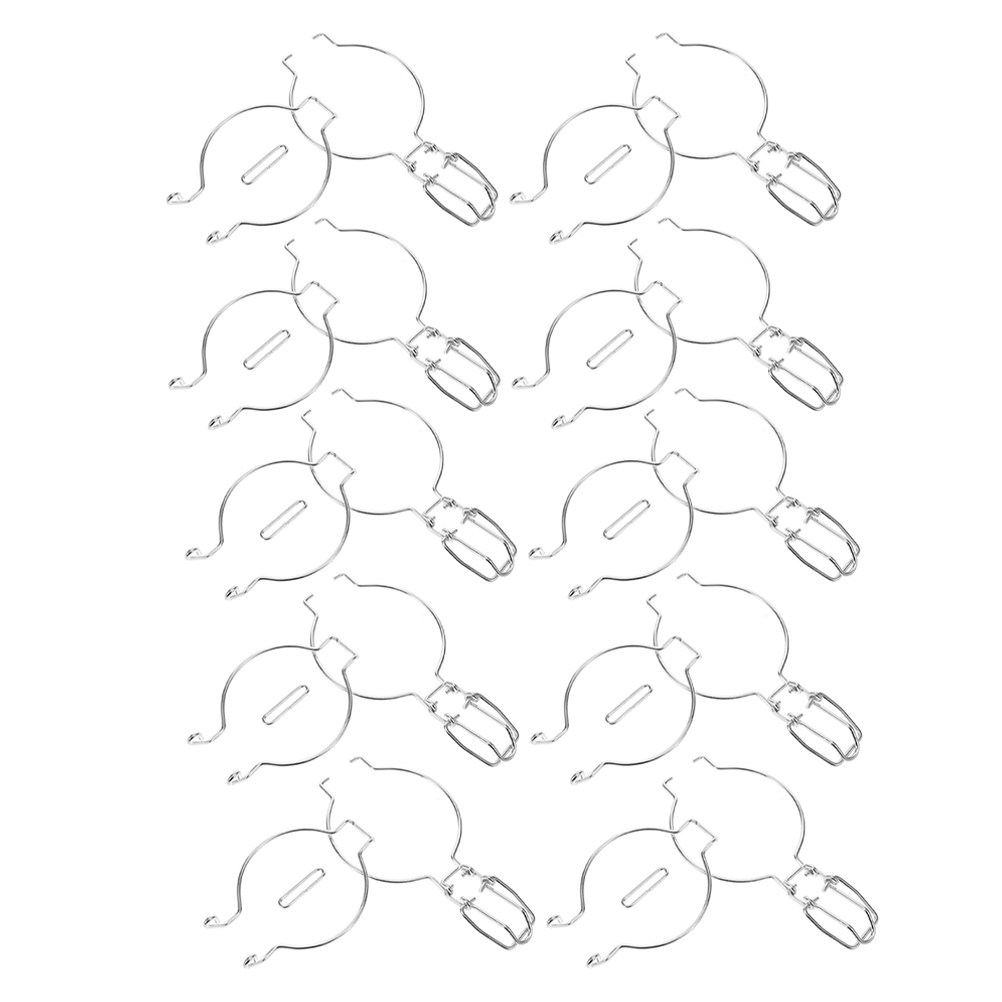 12Pcs Glass Jar Wire Clamps St - Food Storage Design review and price