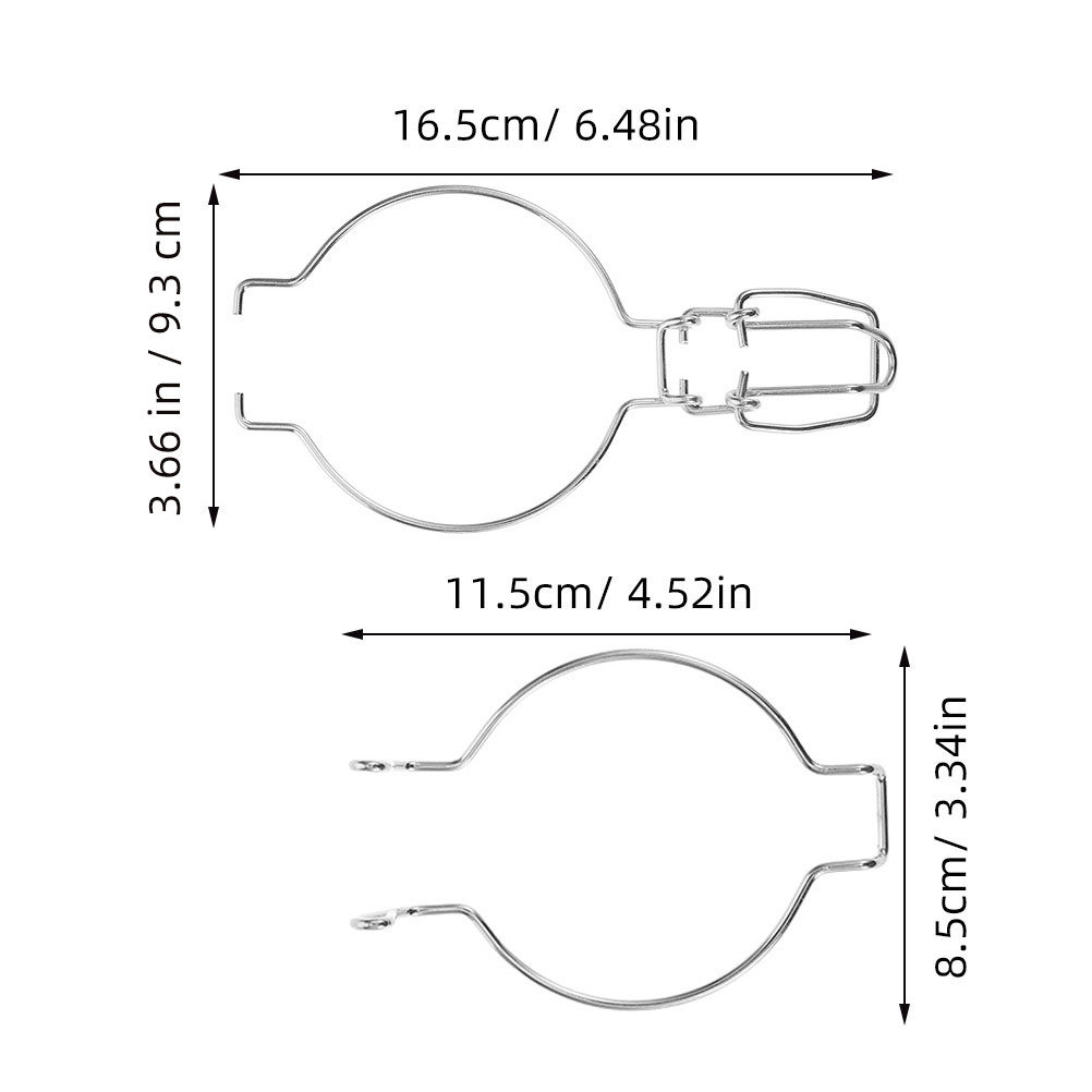 12Pcs Glass Jar Wire Clamps St - Food Storage Design review and price