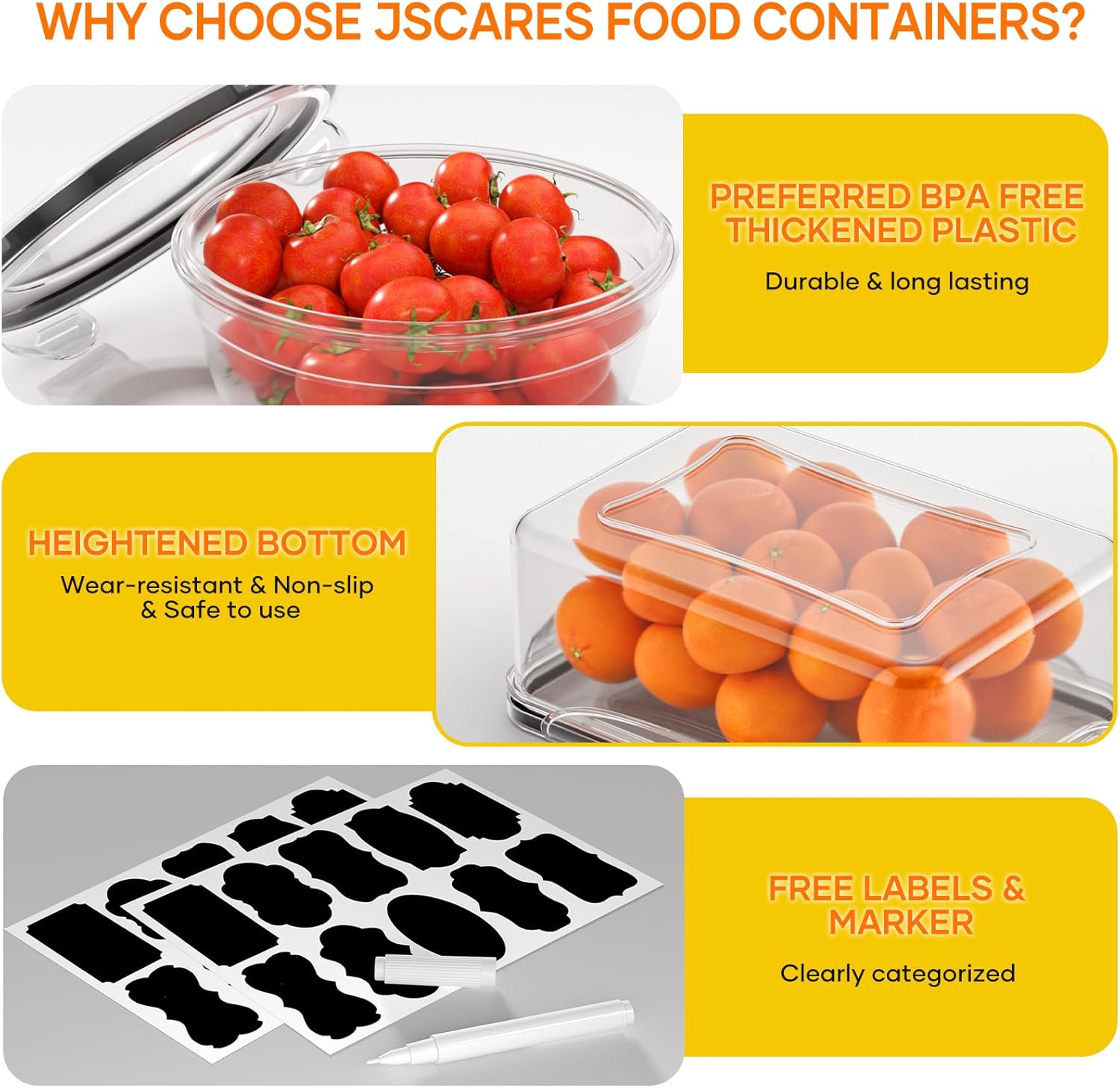 52 PCS Food Storage Containers - Food Storage And Containers review and price