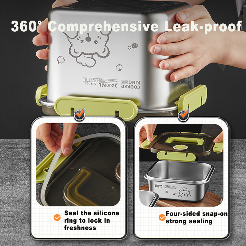 COOKER KING 420ml-6200ml Large - Food Storage Lunch Box review and price