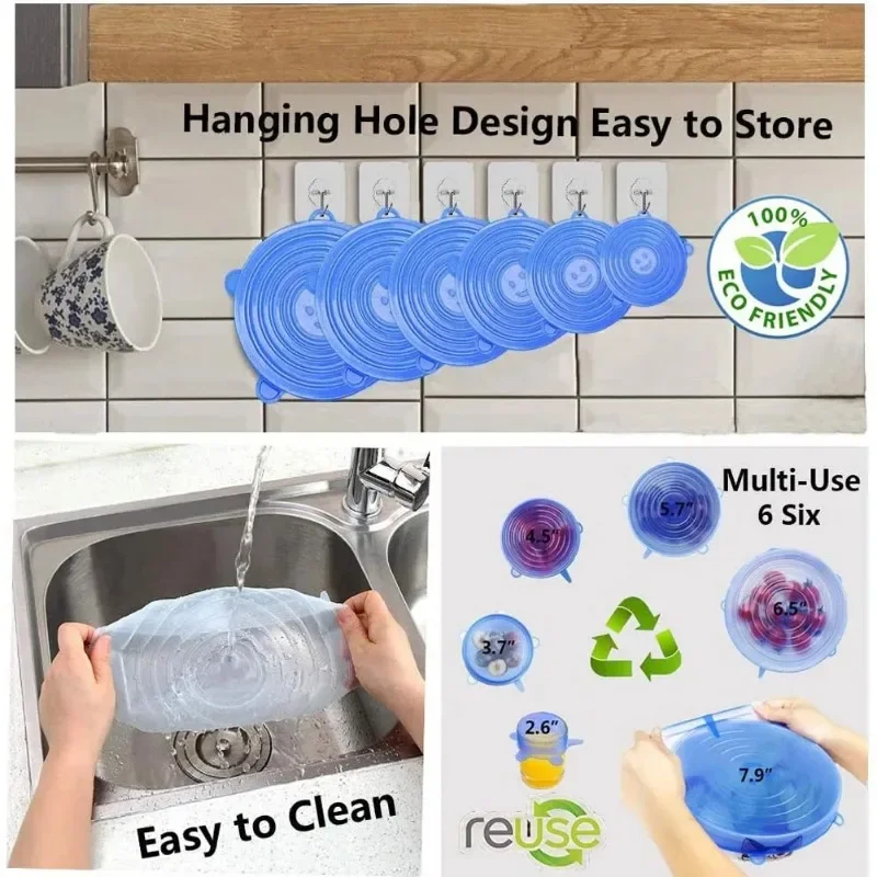 Silicone Cover Stretch Lids Re - Silicone Stretch Lid review and price