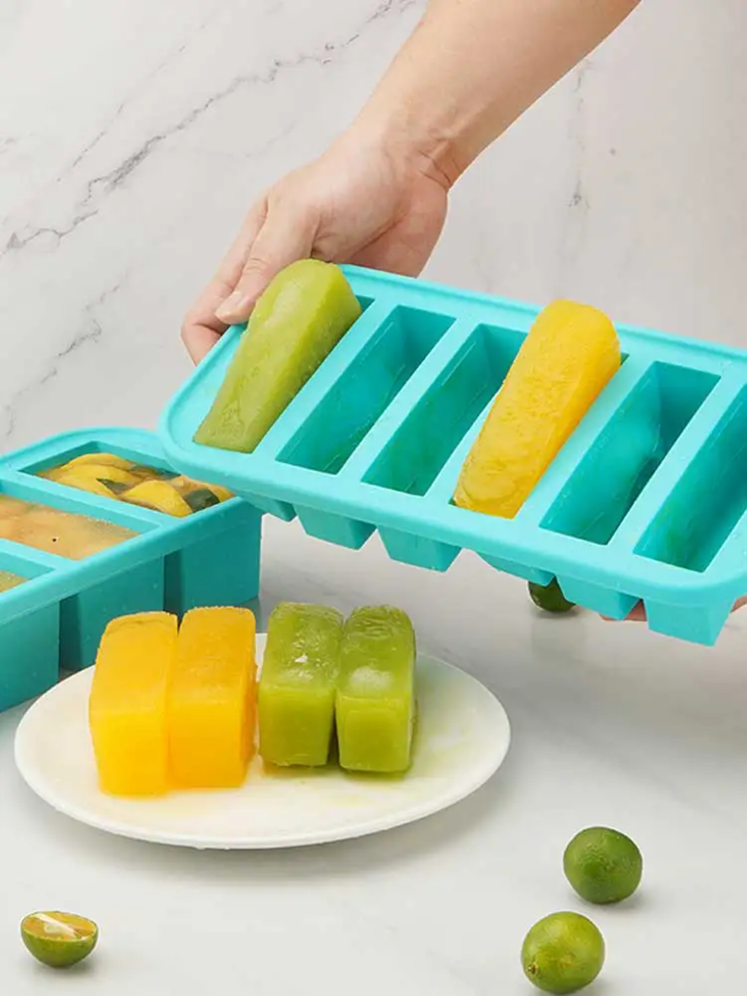 1PC 2/4/6Grid Silicone Freezer - Food Storage Ideas review and price