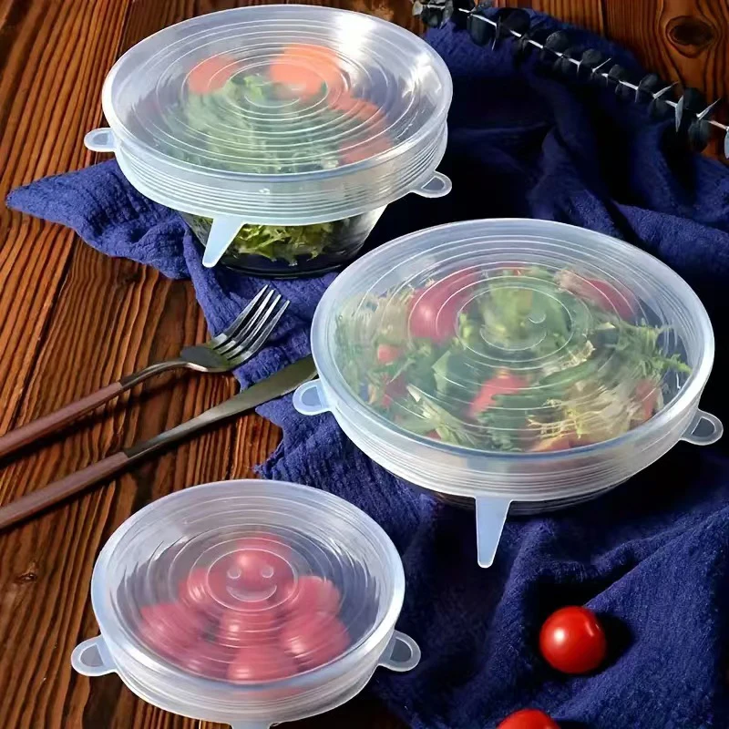 6pcs Silicone Covers Adaptable - Silicone Stretch Lid review and price