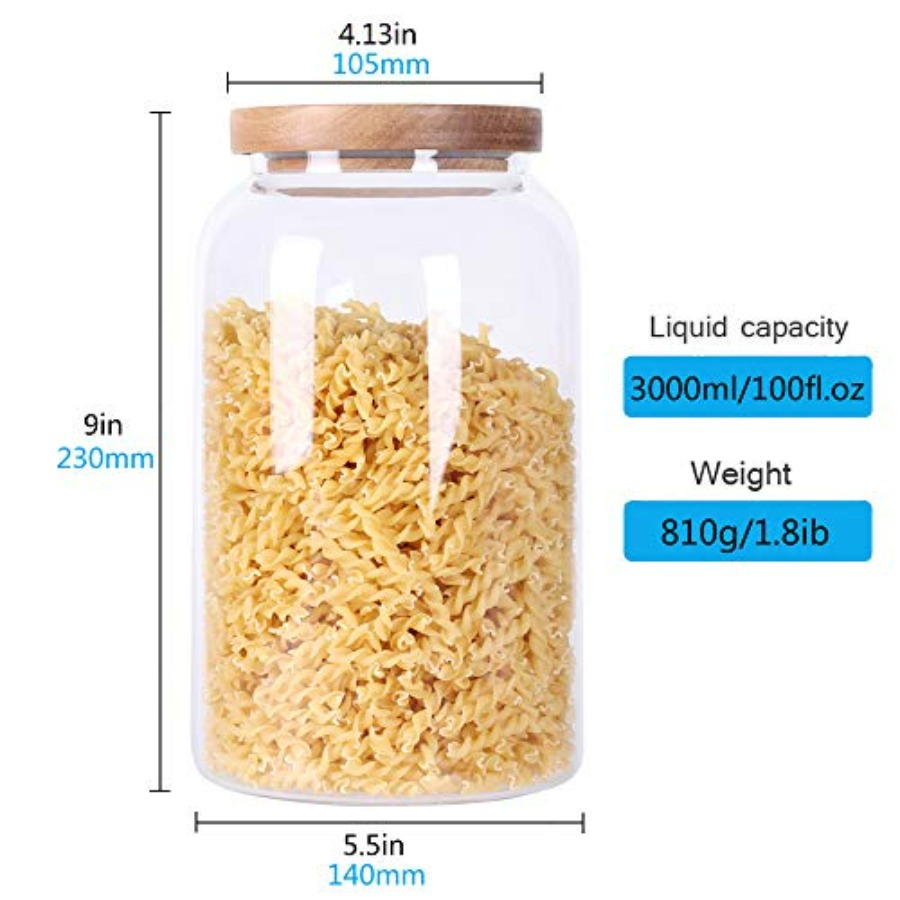 Modern Design Transparent Glas - Food Storage Design review and price