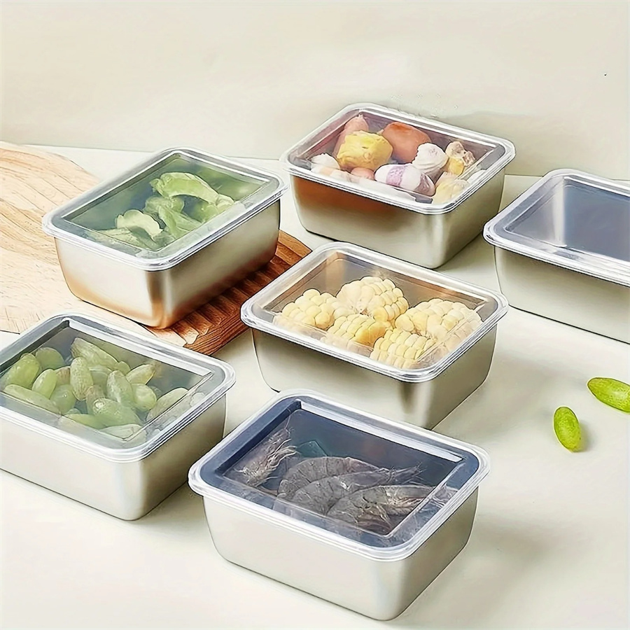 1/3/5pcs Stainless Steel Food  - Food Storage Ideas review and price