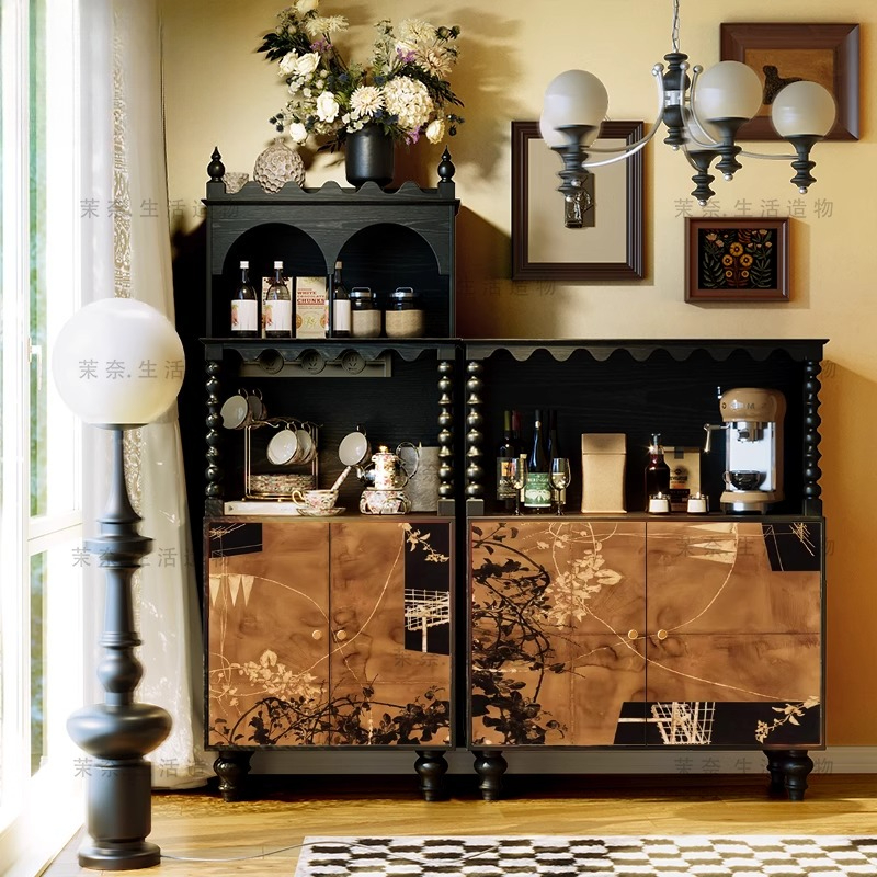 Food and wine cabinet Coffee c - Food Storage In Room review and price