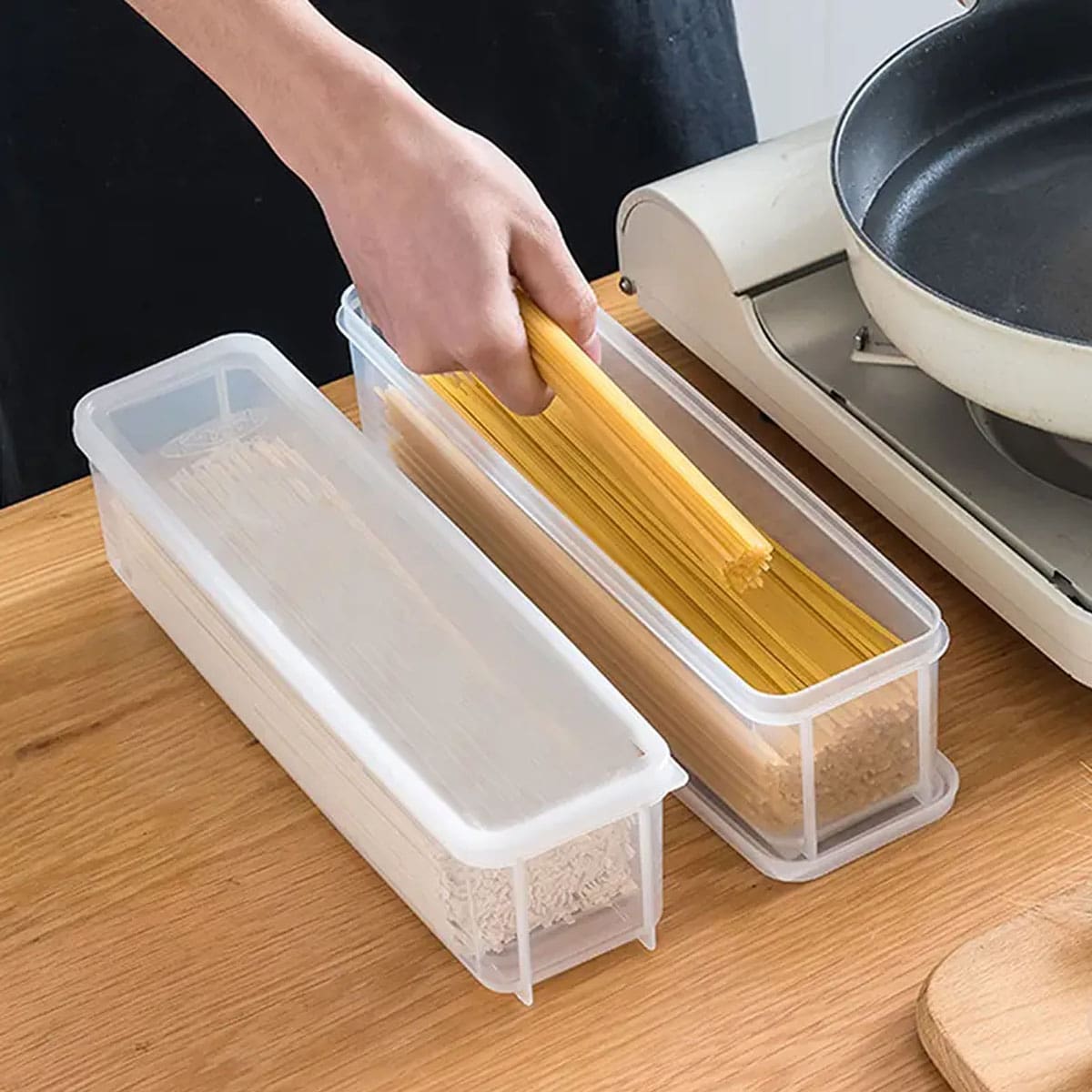 1 Plastic Transparent Storage  - Food Storage Ideas review and price