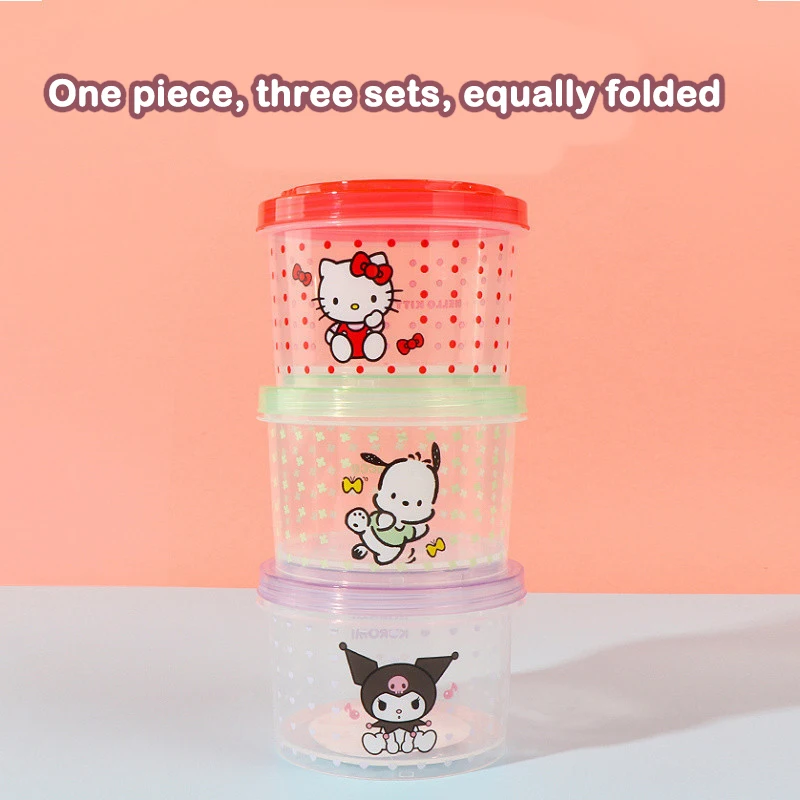 Kitty Bento Box Set 3 Pieces C - Food Storage In Room review and price